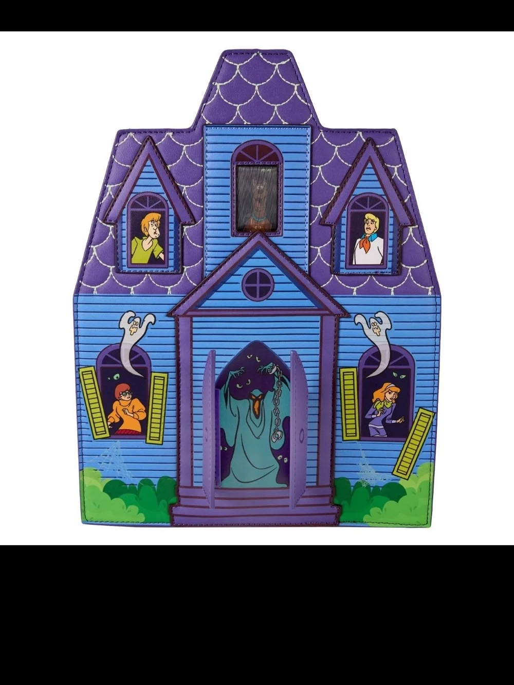Loungefly Scooby-Doo Lenticular Haunted House Mini Backpack